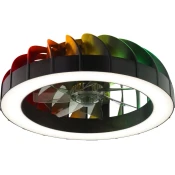 Brilliant - LED RGBW Stropni ventilator z lučjo FANORA LED/30W/230V + Daljinski upravljalnik