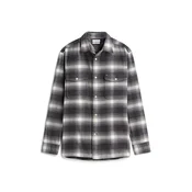 TOMMY HILFIGER Prehodna jakna temno siva/temno siva/bela