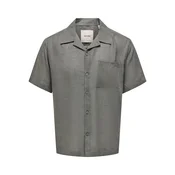 Only & Sons Srajca ONSLAURENCE  bazaltno siva
