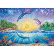 Magnolia - Puzzle Delfini - 1 000 kosov