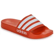 ADIDAS SPORTSWEAR Natikače s potpeticom Adilette  crvena / bijela