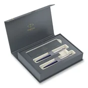 Parker Jotter Royal Blue CT darilna škatla - komplet krogličnega peresa in mehanskega svinčnika