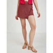 Red Womens Patterned Skirt/Shorts ORSAY - Ladies