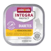 slomart ANIMONDA Integra Protect Diabetes Piščančja jetra - mokra hrana za mačke - 100g
