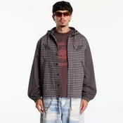 Jakna Umbro Double Plaid Jacket Dark Brown L