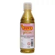 JOVI bleščeča tempera barva 250 ml v zlati steklenički