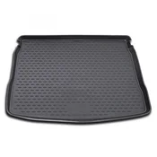 Rubber trunk mat VW Golf VI. 2008-2012 (hatchback, full-size spare wheel)