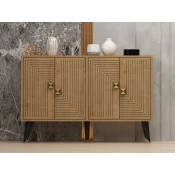 Hanah Home Komoda Ahart 120x80x30cm Hrast