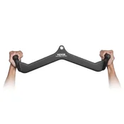 VEVOR Priponka za lat pulldown ročaj z gumijastim premazom 252 kg črna