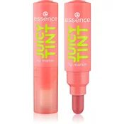 essence JUICY TINT flomaster za ustnice odtenek 01 Peach Pop 3.5 ml