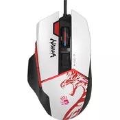 A4Tech Gejmerski miš A4-W95, ULTRA NARAKA Bloody, RGB, 20.000 DPI, White