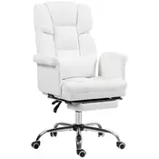 Homestar Pisarna stol 69x65x107-115 cm Bela