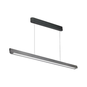 LED luster na sajli LED/36W/230V 3000/4000/6400K antracit