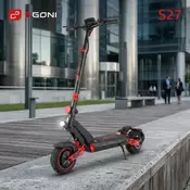 Egoni S27 električni skiro | 1000 W | Do 60 km dosega | Dvojno vzmetenje in pametna povezljivost