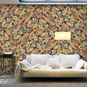 Foto tapeta XXL - Rainbow Mosaic 500x280