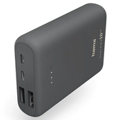 Hama Supreme 10HD Power Pack, 10000mAh, Tip C 1 X USB-C, 2 X USB-A