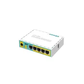 Mikrotik hEX PoE lite ruter, Fast Ethernet, Biały