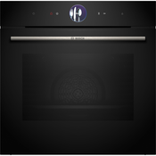 Bosch HRG7764B1 Serija 8 Vgradna pecica s parno podporo 60 x 60 cm, črna