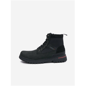 Black mens winter ankle boots Celio