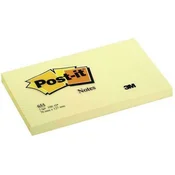 3M samolepilni lističi Post-it, 655-WE, 76x127 mm, 100/1, rumen