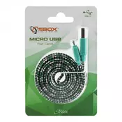 S-BOX Micro USB kabl, 1m (Zeleni) - 896,