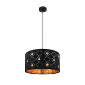 Globo 15448H - Luster na sajli ABBEY 1xE27/60W/230V