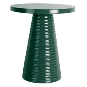 Kovinska okrogla stranska mizica o 40 cm Catania Ribbed – Leitmotiv