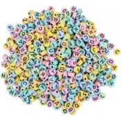 PLAYBOX Abecedni biseri pastelni 750 kosov