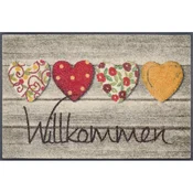 wash+dry PREDPRAŽNIK Willkommensgruss 50/75 cm potiskano večbarvno