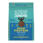 Schesir Born Carnivore High Protein haringa s lososom - 1,25 kg