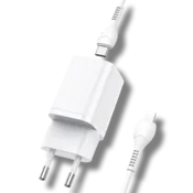 Infostyle Polnilec s kablom za hitro polnjenje 20W - Bela Bela
