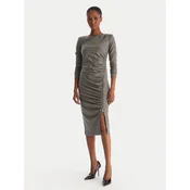 PINKO Cocktail obleka Almundena Abito 106126 A2ZU Siva Regular Fit