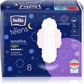 BELLA For Teens Sensitive Night ulošci za noc 8 kom