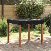 Pokrov za stol Jednobojno Crna 112 x 112 x 15 cm tkanina