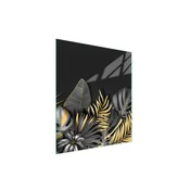 shumee Steklena deska za rezanje 45x52 Leaf