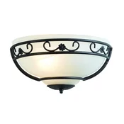 Elstead TCH-WU-BLACK - Zidna svetiljka TORCHIERE 1xE27/60W/230V