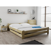 Postelja Emily 180 x 200 cm bor Posteljno dno: Z letvenim dnom, Vzmetnica: Vzmetnica Somnia 17 cm