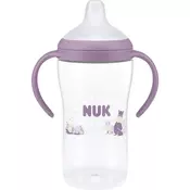 NUK Perfect Match Hippo steklenička za učenje pitja 6m+ 260 ml