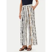 JDY Hlače iz tkanine Troya 15339132 Bela Wide Leg