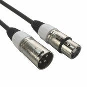 Kabel XLR/XLR, 3 m, ADJ