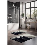 Lessentiel Maison Set prostirki za kupatilo CT-5341, 2 Komada, Siva