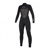 Mystic Obleka STAR 3-2 Backzip Women - 900 Black