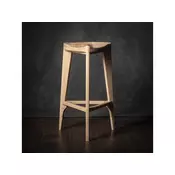 Meda furniture Drvena barska stolica Terca Hrast