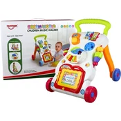 slomart LEAN TOYS Večfunkcijski hodulja s telefonom in klavirom