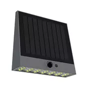 Viking - LED prigušiva solarno zidno svetlo sa senzorom LED/2W/3,7V IP54 4000K