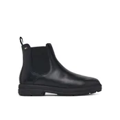 Tommy Hilfiger Gležnjarji Chelsea Th Flag Outdoor Chelsea Boot FW0FW09573 Črna