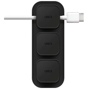 UNIQ Pod Mag magnetic cable organizer + base dark grey (UNIQ-POD-DARKGREY)