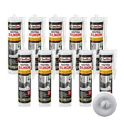 IsolBau nevtralni silikon svetlo siv nevtralni silikon 10 x 300 ml