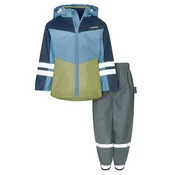 PLAYSHOES Funkcionalna obleka nebeško modra / temno siva / oliva / bela