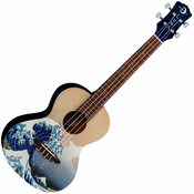 Luna Great Wave Tenor ukulele Great Wave Art